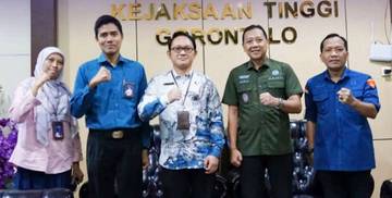 Kejati dan BPKP Gorontalo Bahas Pengawasan Keuangan Negara