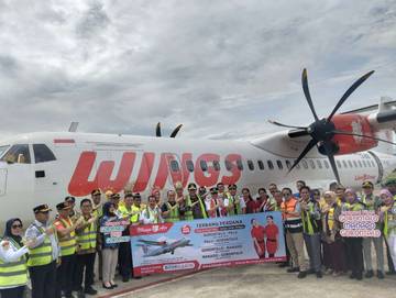 Penerbangan Wings Air Diharapkan TIngkatkan Wisatawan ke Gorontalo
