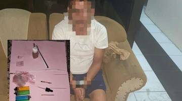 Polresta Gorontalo Kota Amankan Pria Pemilik Narkotika 