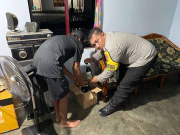 Polres Pohuwato Gencar Operasi Minuman Keras Ilegal