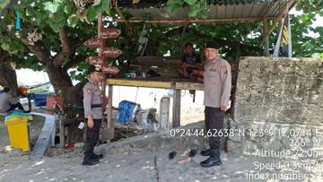 Polri Gelar Koordinasi Pengamanan di Pantai Olele