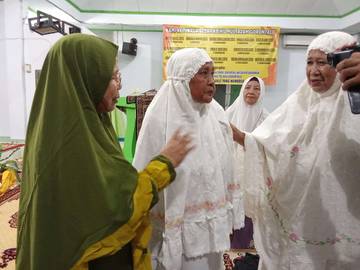 Doa Syukuran Warnai Jelang Keberangkatan JCH Multazam Telaga