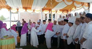 IPHI Musdalifah Tapa Bulango Gelar Doa Pemberangkatan Haji
