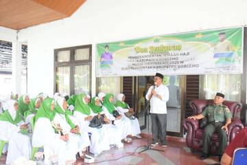 Pemkab Boalemo Gelar Doa Pemberangkatan Jamaah Calon Haji  