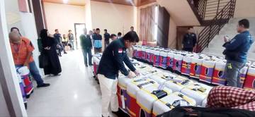 Pemeriksaan dan Penimbangan Koper Haji Gorontalo Dimulai