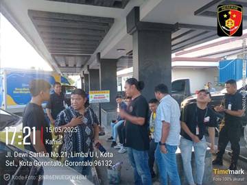 Polresta Gorontalo Kota Tindak Debt Collector Ilegal