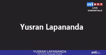 Pandangan Yusran Lapananda tentang WTP Daerah