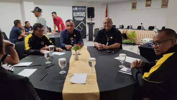 Asprov PSSI Gorontalo Kirim Wasit Mengikuti Kursus Nasional 