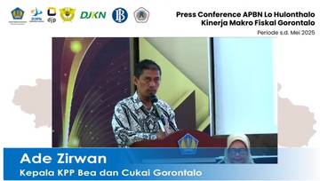 Realisasi Penerimaan Kepabeanan dan Cukai Gorontalo Masih Rendah