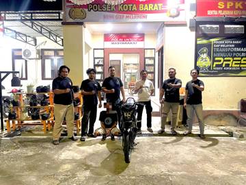 Polresta Gorontalo Kota Ungkap Kasus Curanmor di Buladu