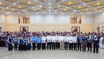 Jemaah Kloter 30 Gorontalo Tiba di Debarkasi