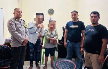 Polsek Telaga Amankan Pelaku Penganiayaan Pakai Cuter 