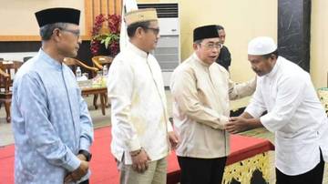 Pemkot Gorontalo Sambut Kepulangan  Jemaah Haji Kota Gorontalo 