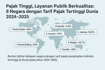  Negara Dengan Pajak Tertinggi di Dunia