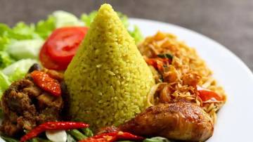 "Tumpeng" Praktis Mudah Buat Sendiri