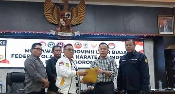 Daniel Ibrahim Terpilih Sebagai Ketua FORKI Provinsi Gorontalo
