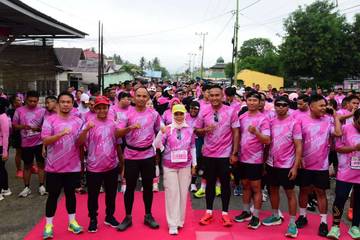 Idah Syahidah, Jaga Kebugaran Dengan Mengikuti Fun Run  
