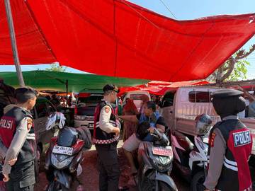 Patroli Jalan Kaki Antisipasi Premanisme di Kota