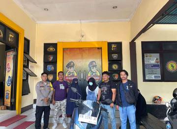 Motor Curian NMAX Ditemukan Berkat Laporan Kakak Pelaku