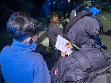 Patroli Malam Hari Dit Samapta Sasar Tempat Hiburan