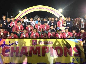 New Castle Juara Bupati Bone Bolango Cup U-18 