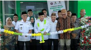 Ketua Baznas RI Resmikan Rumah Sehat Baznas Pohuwato   