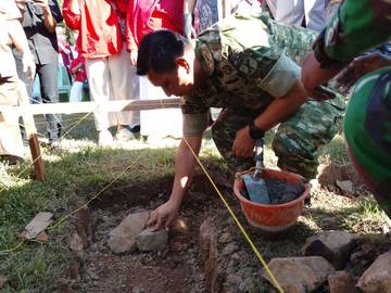 Korem 133/NW Dukung Pembangunan 80.000 Gerai KMP 