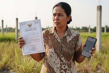 Viral Tautan Pemutihan Sertifikat Tanah, Ini Faktanya