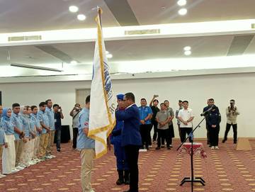 Ketua Umum POSSI Pusat Lantik Pengurus POSSI Gorontalo 