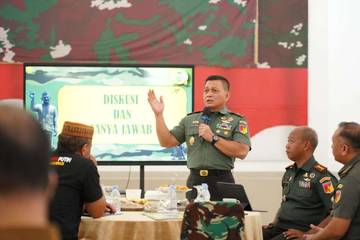 Korem-Pemda Bahas Percepatan Pembangunan Fisik KMP di Gorontalo
