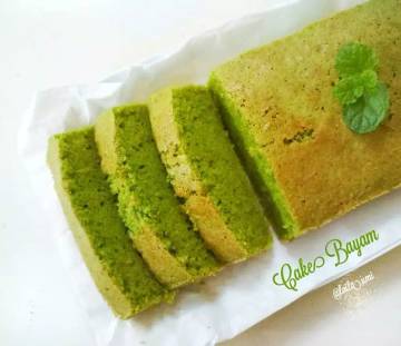 Resep Cake Bayam yang Super Lezat
