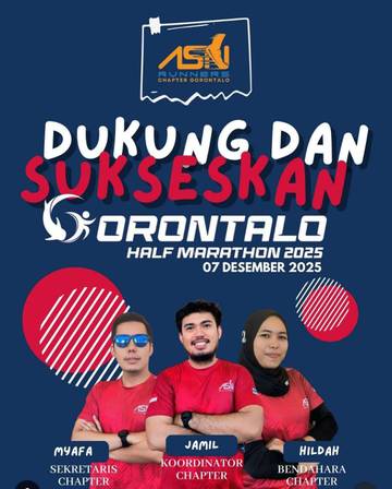 Kesiapan Gorontalo Half Marathon Capai 95 Persen