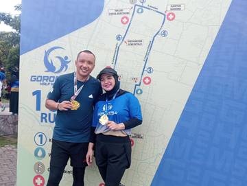 Gorontalo Half Marathon Tuai Apresiasi Dari Peserta 