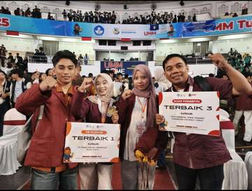 Tim PPK Ormawa UNG Juara 1 Abdidaya 2025