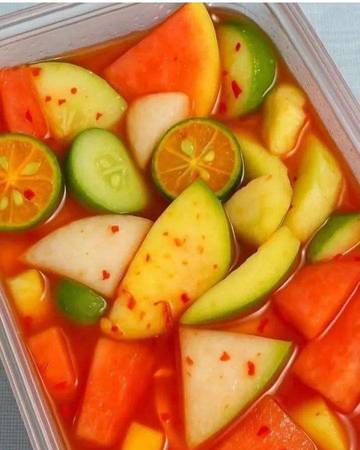 Pembuatan Asinan Buah Yang Menggugah Selera