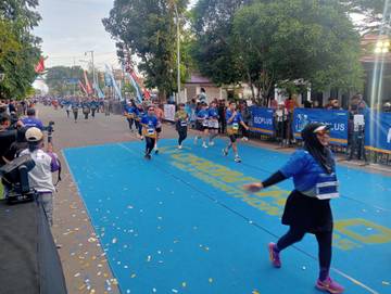 Gorontalo Half Marathon Berjalan Sukses 