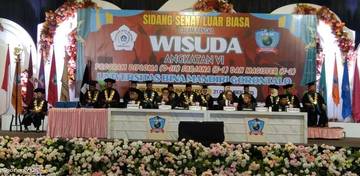 UBM Gorontalo Wisuda 286 Lulusan, Perdana Lahirkan Magister  