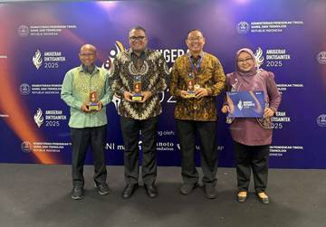 UNG Sukses Raih Lima Penghargaan Anugerah Diktisaintek 2025