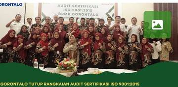 BRMP Gorontalo Raih Sertifikasi ISO 9001:2015 2025
