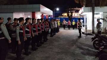 Ratusan Personel Gabungan Amankan Konser Live Music  