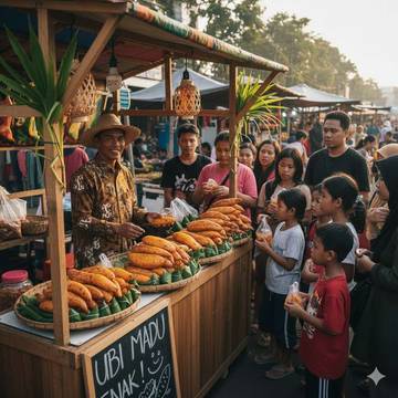 Ubi Jalar Madu, Cemilan yahg Dibeli Berulang
