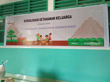 Pemerintah Desa Tinelo Gelar Sosialisasi Ketahanan Keluarga