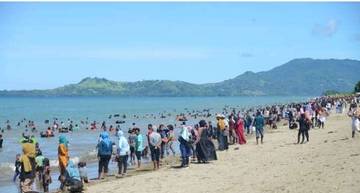 Pantai Minanga Jadi Pusat Festival Kota Jin