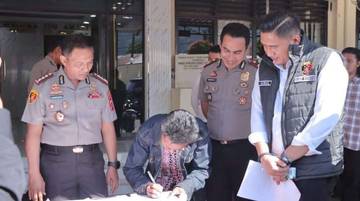 Polresta Gorontalo Kota Kembalikan Lima Motor Korban Curanmor