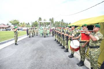 Pangdam XIII/Merdeka Tinjau Kesiapan Yonif TP 824/Mo’e’a