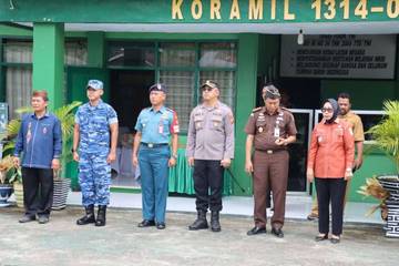 Sinergi TNI Polri Perkuat Keamanan di Gorontalo Utara