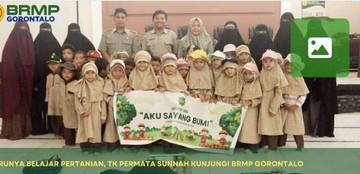 TK Permata Sunnah Kunjungi BRMP Gorontalo