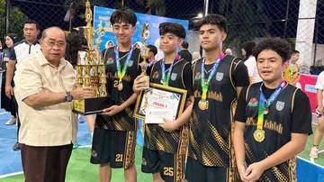Adhan Dambea Tutup Turnamen Basketball 