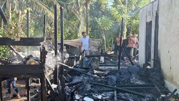 Kebakaran di Tombulilato Hanguskan Satu Unit Rumah Warga