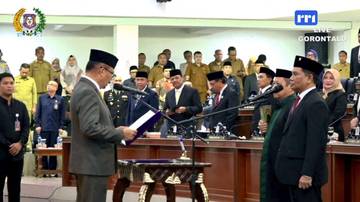 Dedy Hamzah Resmi Jadi PAW Anggota DPRD Gorontalo